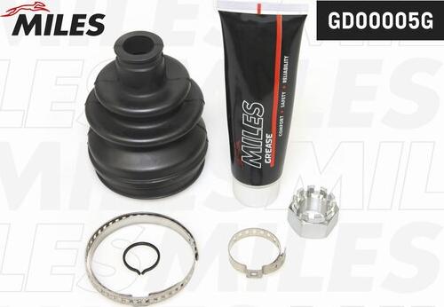 Miles GD00005G - Bellow, drive shaft autospares.lv