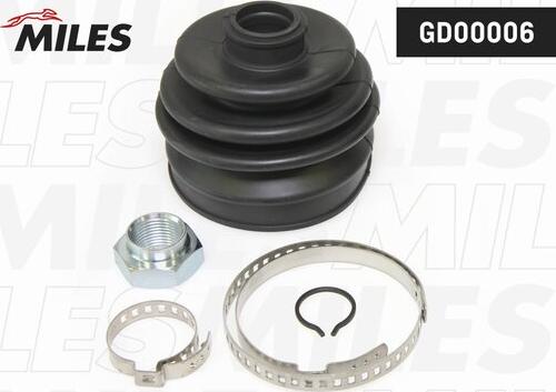 Miles GD00006 - Bellow, drive shaft autospares.lv