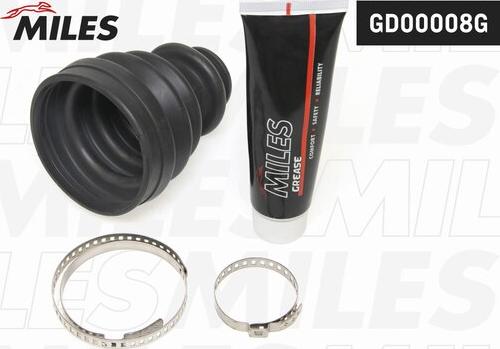 Miles GD00008G - Bellow, drive shaft autospares.lv