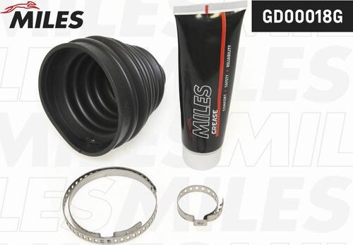 Miles GD00018G - Bellow, drive shaft autospares.lv