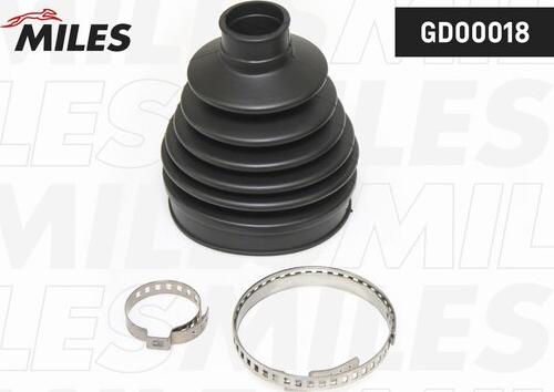 Miles GD00018 - Bellow, drive shaft autospares.lv