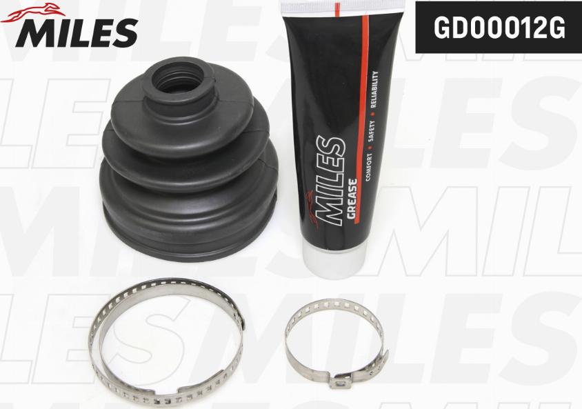 Miles GD00012G - Bellow, drive shaft autospares.lv