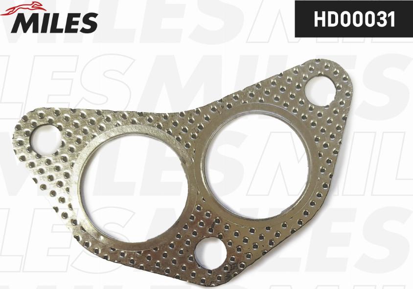 Miles HD00031 - Gasket, exhaust pipe autospares.lv