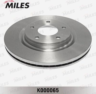 Miles K000065 - Brake Disc autospares.lv