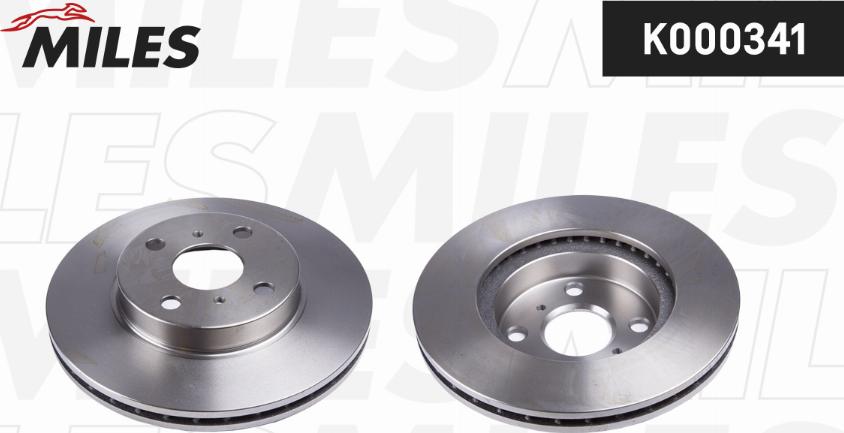 Miles K000341 - Brake Disc autospares.lv