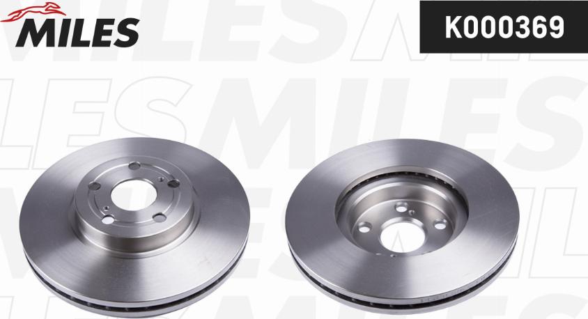 Miles K000369 - Brake Disc autospares.lv