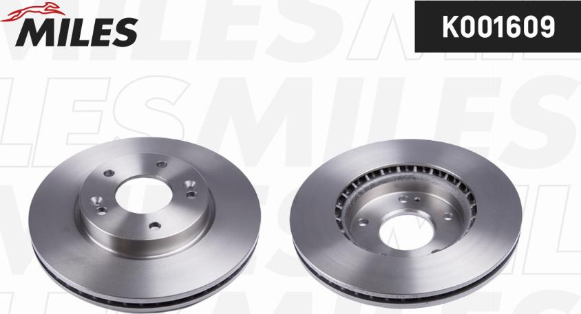 Miles K001609 - Brake Disc autospares.lv