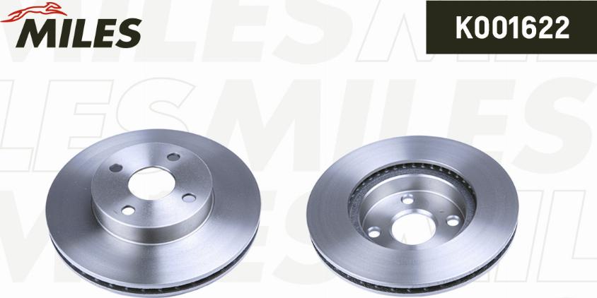 Miles K001622 - Brake Disc autospares.lv