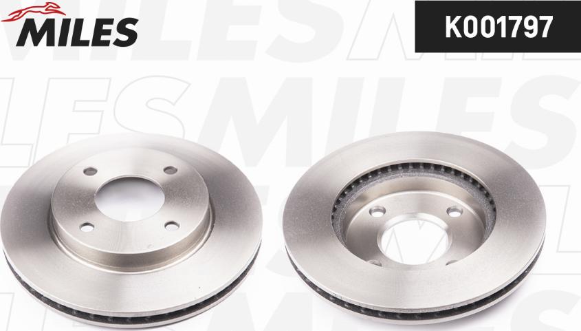 Miles K001797 - Brake Disc autospares.lv