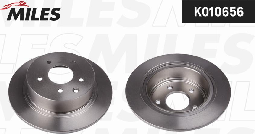 Miles K010656 - Brake Disc autospares.lv