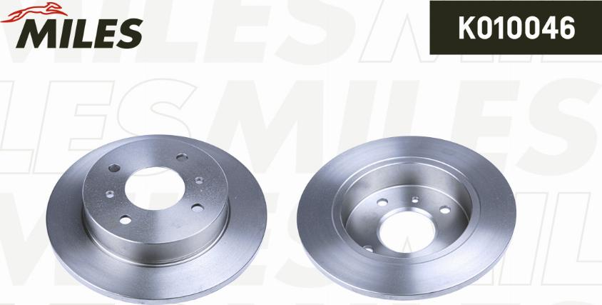 Miles K010046 - Brake Disc autospares.lv