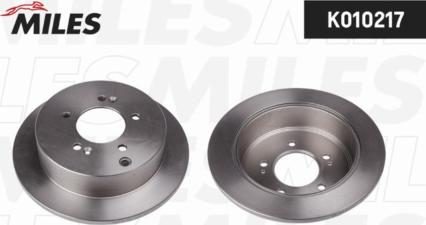 Miles K010217 - Brake Disc autospares.lv