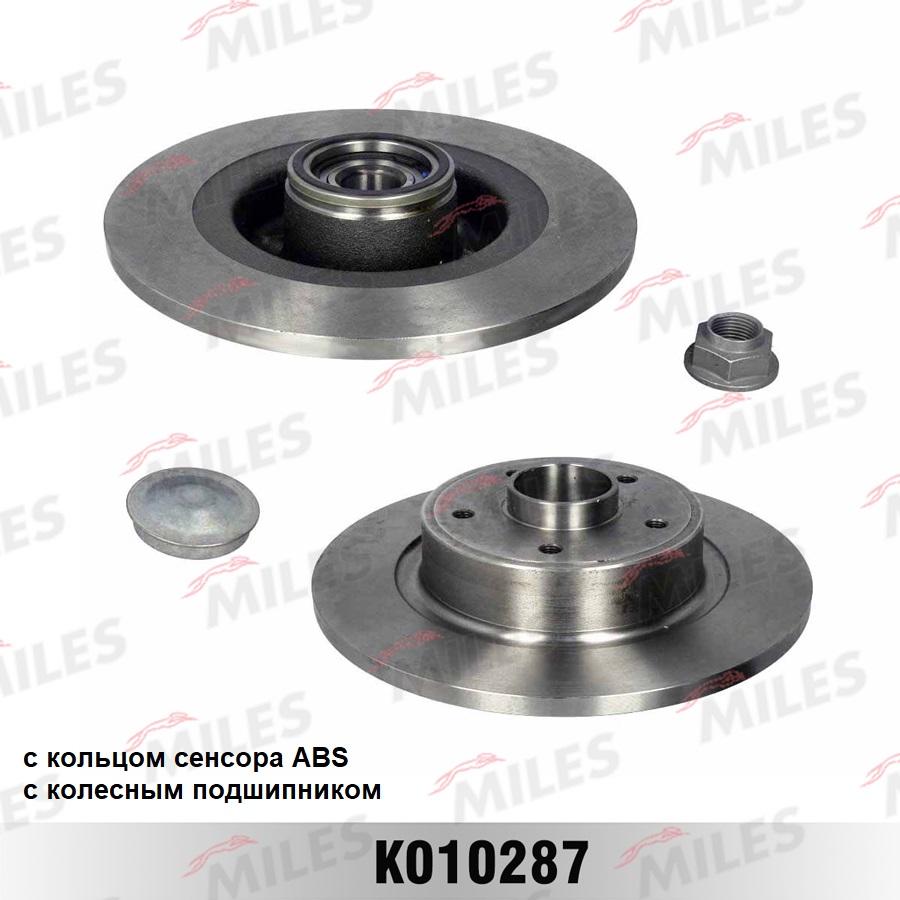 Miles K010287 - Brake Disc autospares.lv