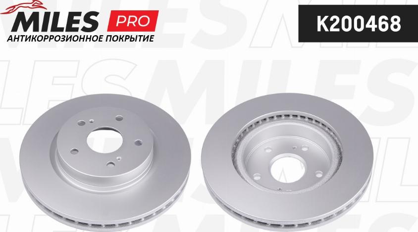Miles K200468 - Brake Disc autospares.lv