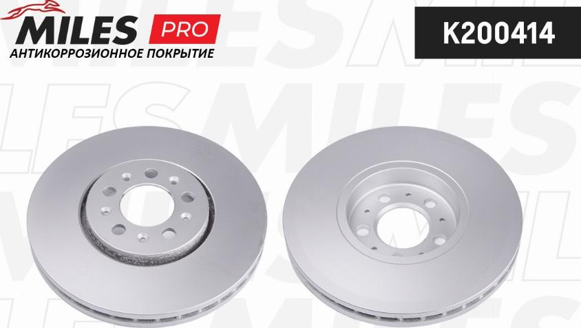 Miles K200414 - Brake Disc autospares.lv