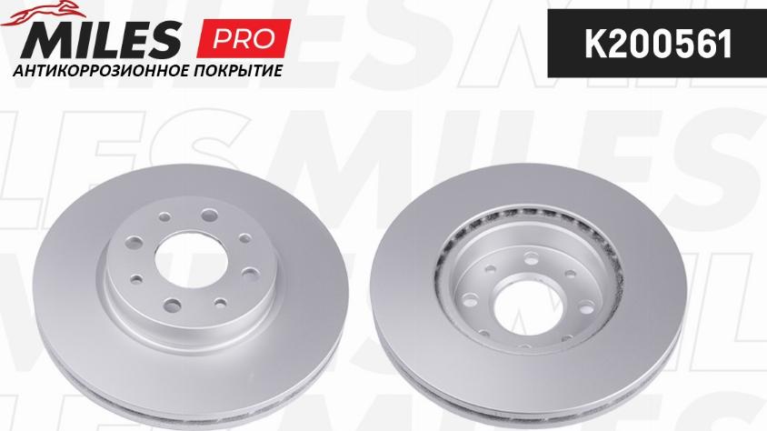 Miles K200561 - Brake Disc autospares.lv