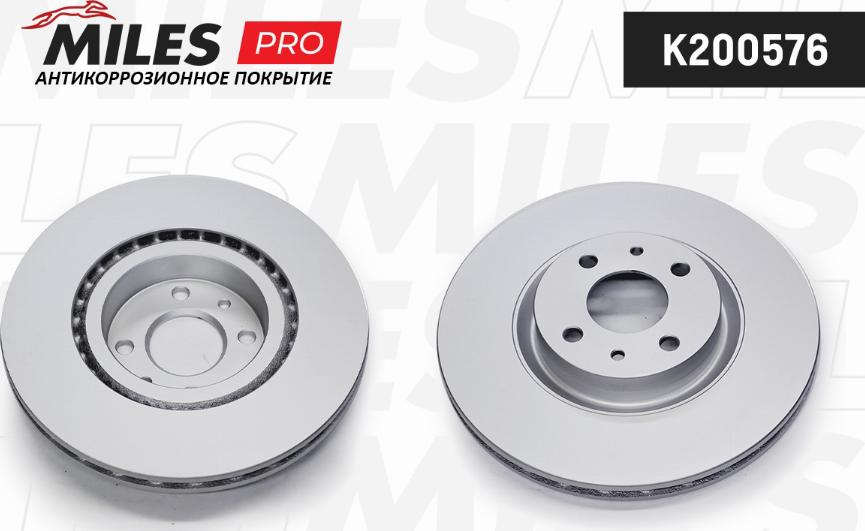 Miles K200576 - Brake Disc autospares.lv