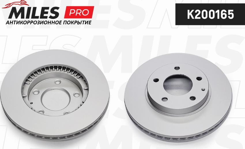 Miles K200165 - Brake Disc autospares.lv