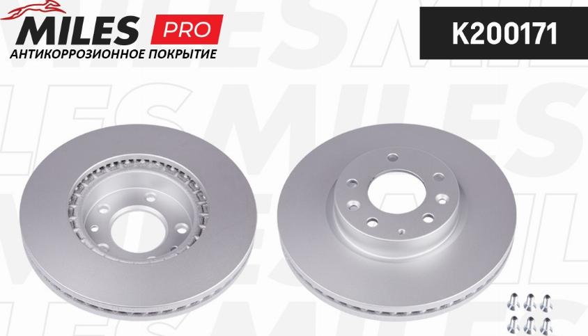 Miles K200171 - Brake Disc autospares.lv