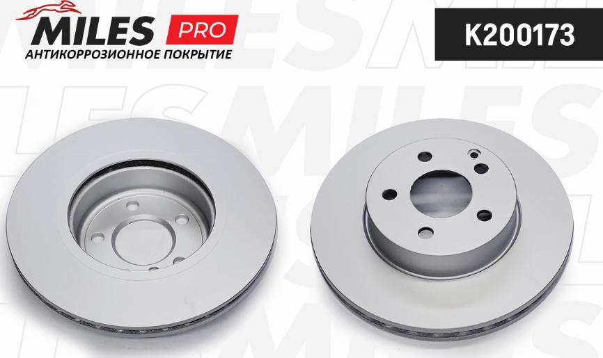 Miles K200173 - Brake Disc autospares.lv