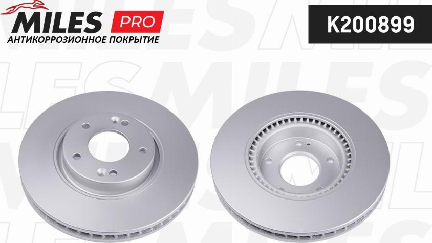 Miles K200899 - Brake Disc autospares.lv