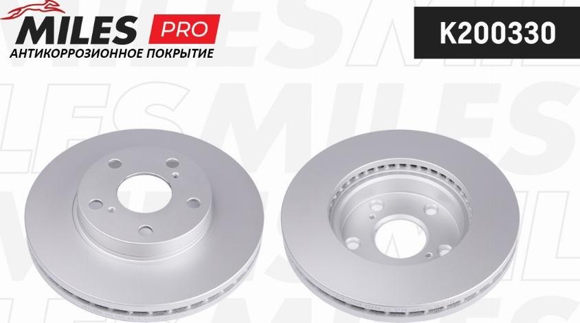 Miles K200330 - Brake Disc autospares.lv