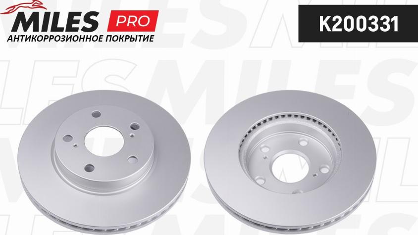 Miles K200331 - Brake Disc autospares.lv