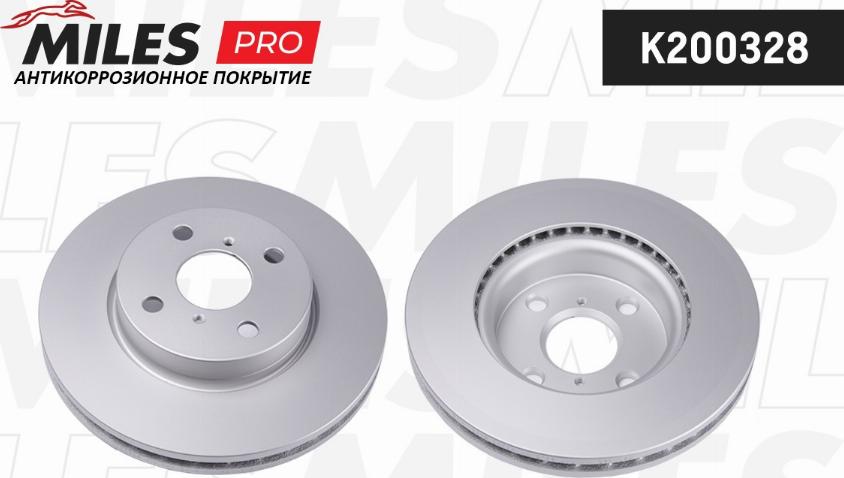 Miles K200328 - Brake Disc autospares.lv