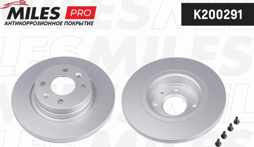 Miles K200291 - Brake Disc autospares.lv