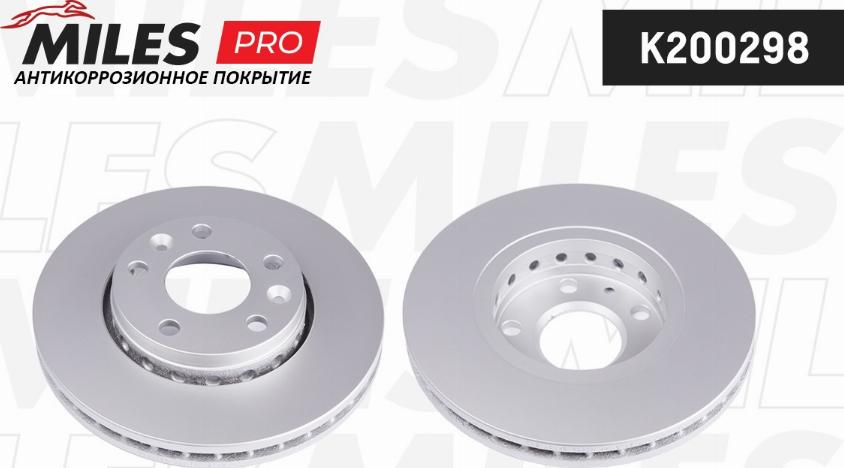 Miles K200298 - Brake Disc autospares.lv