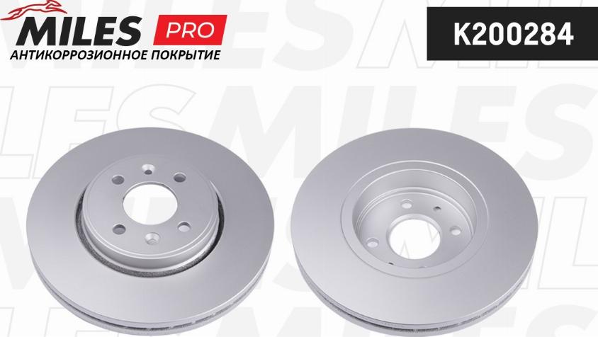 Miles K200284 - Brake Disc autospares.lv