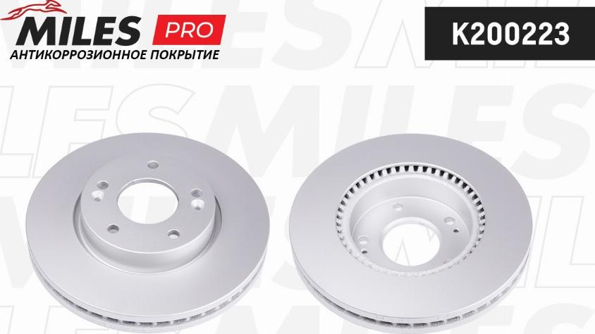 Miles K200223 - Brake Disc autospares.lv