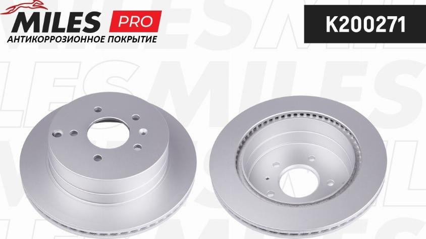 Miles K200271 - Brake Disc autospares.lv