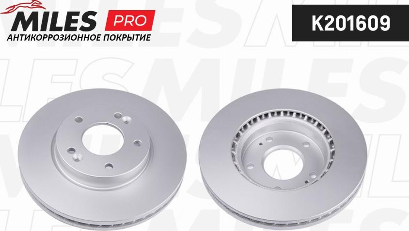 Miles K201609 - Brake Disc autospares.lv