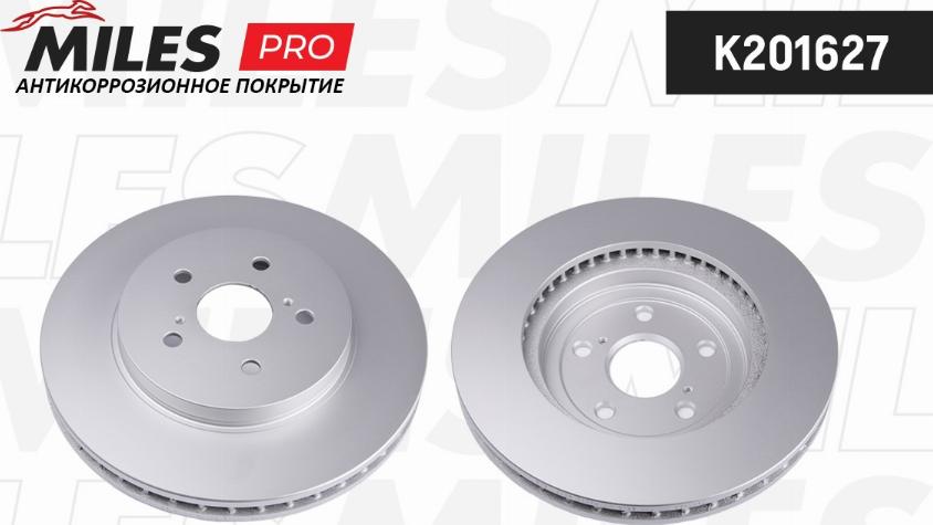 Miles K201627 - Brake Disc autospares.lv