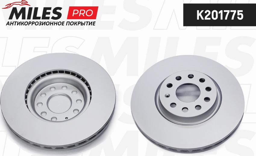 Miles K201775 - Brake Disc autospares.lv