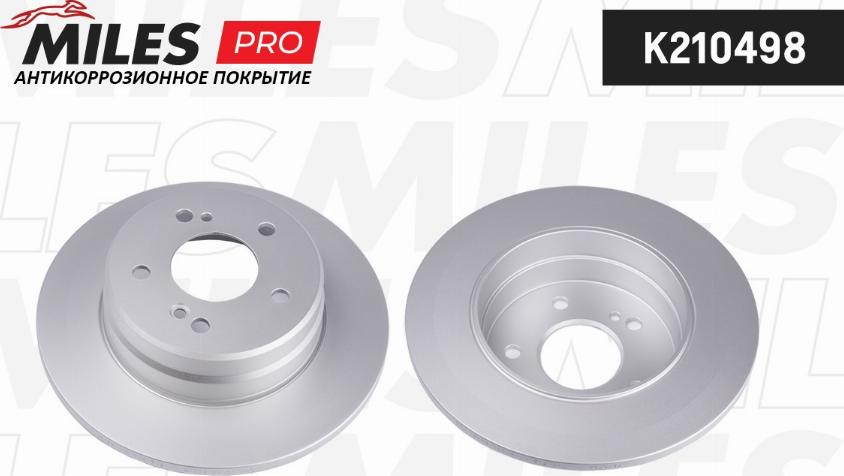 Miles K210498 - Brake Disc autospares.lv