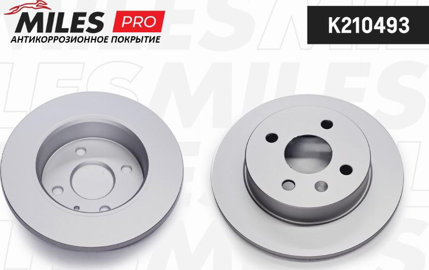 Miles K210493 - Brake Disc autospares.lv