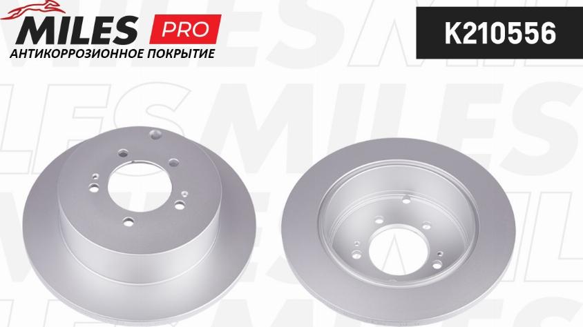 Miles K210556 - Brake Disc autospares.lv