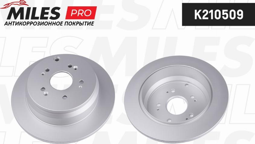 Miles K210509 - Brake Disc autospares.lv