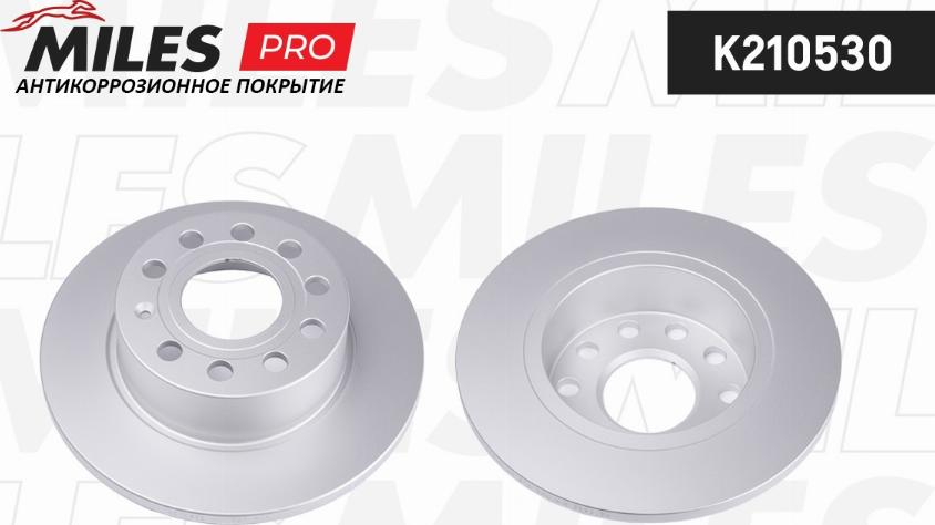 Miles K210530 - Brake Disc autospares.lv