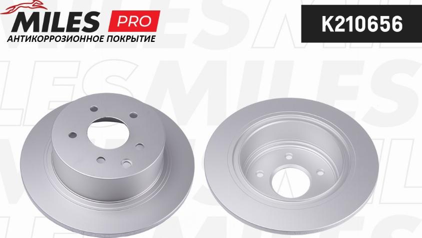 Miles K210656 - Brake Disc autospares.lv