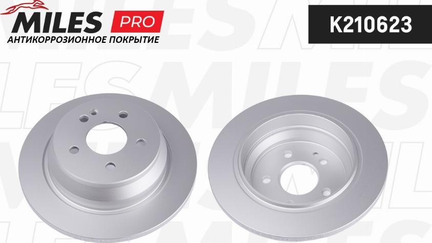 Miles K210623 - Brake Disc autospares.lv