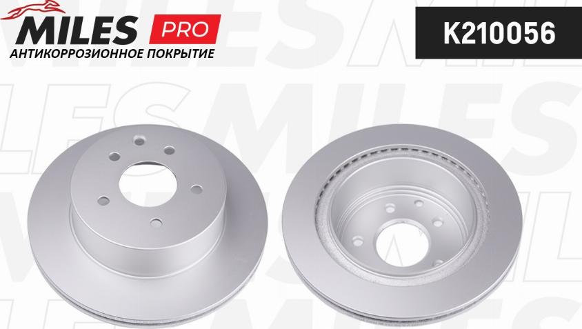 Miles K210056 - Brake Disc autospares.lv