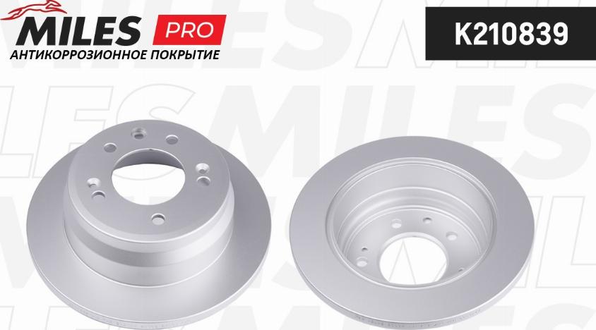 Miles K210839 - Brake Disc autospares.lv