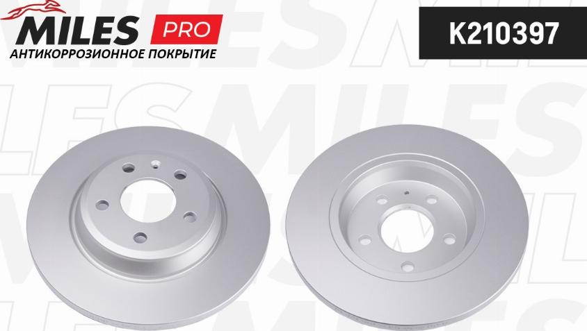 Miles K210397 - Brake Disc autospares.lv