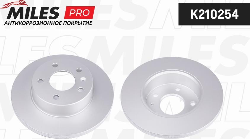 Miles K210254 - Brake Disc autospares.lv