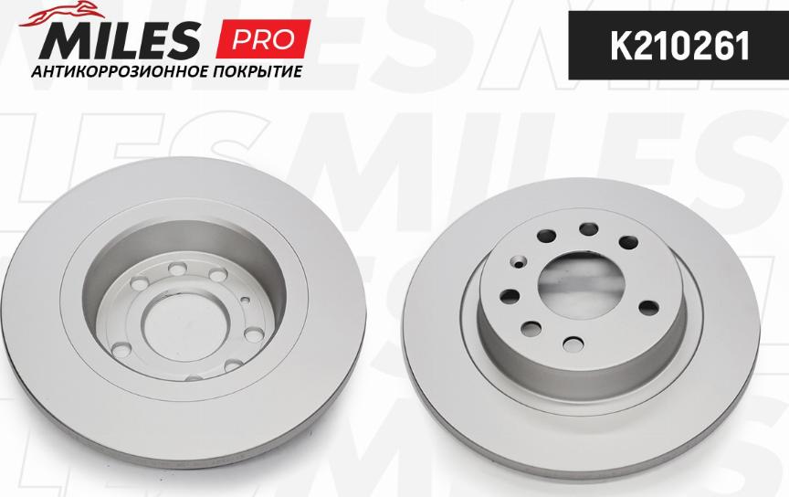 Miles K210261 - Brake Disc autospares.lv