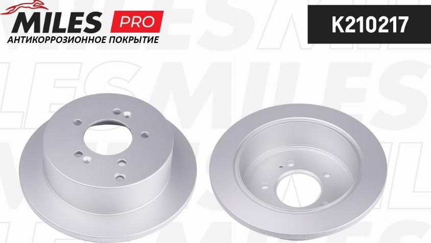 Miles K210217 - Brake Disc autospares.lv