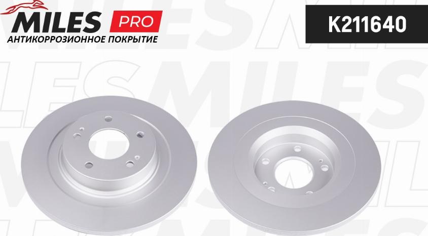 Miles K211640 - Brake Disc autospares.lv